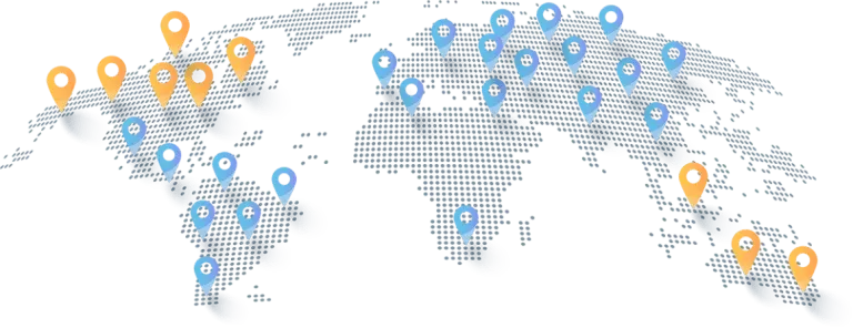 Top Tier Servers Across the USA - Phantom IPTV Live Node Map